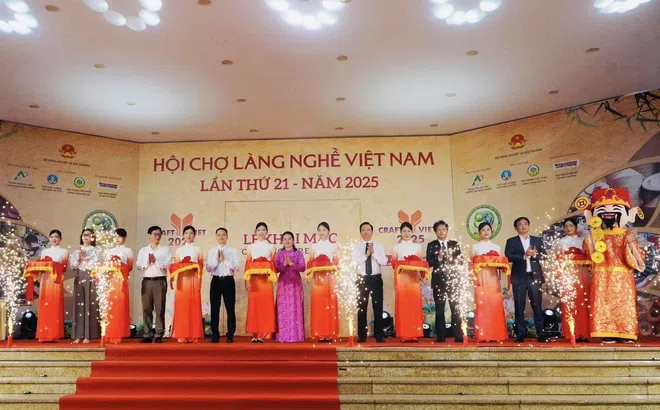 Khai mạc Hội chợ Làng nghề Việt Nam lần thứ 21 – năm 2025