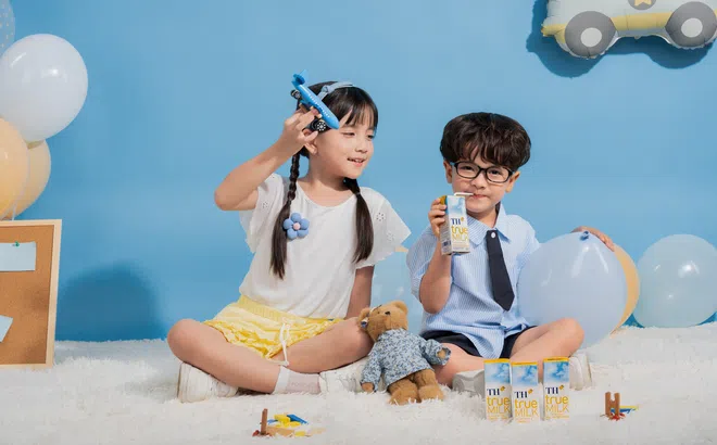 Đổi vị cho bé với sữa tươi tiệt trùng TH true MILK mới: Thơm ngậy hương chuối lại hoàn toàn từ thiên nhiên