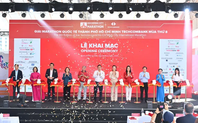 Chính thức khai mạc Giải Marathon Quốc tế Thành phố Hồ Chí Minh Techcombank Mùa thứ 8 
