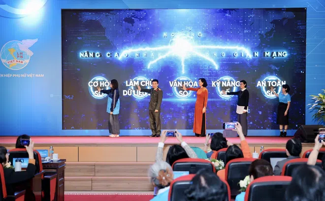 Phát động chiến dịch “Kết nối 3 an – Làm chủ không gian số” nâng cao an toàn cho phụ nữ trên môi trường mạng