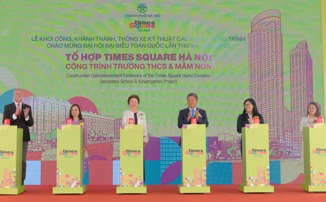 Khởi công Dự án Tổ hợp văn phòng, khách sạn, căn hộ cao cấp Times Square Hà Nội