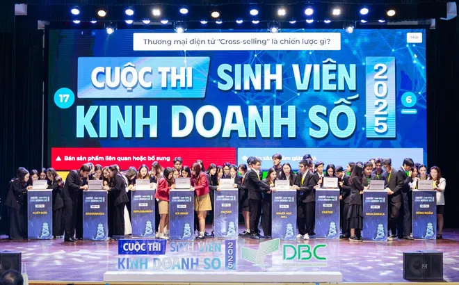Chung kết Cuộc thi Sinh viên Kinh doanh số 2025 tôn vinh bản lĩnh và sáng tạo của sinh viên thời đại số