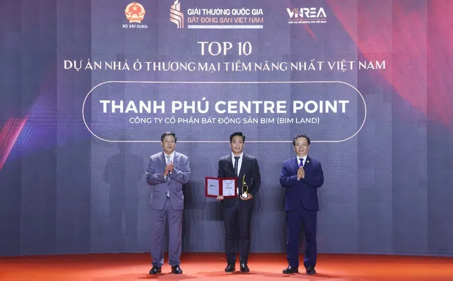 Thanh Phú Centre Point được vinh danh tại Giải thưởng Quốc gia Bất động sản Việt Nam