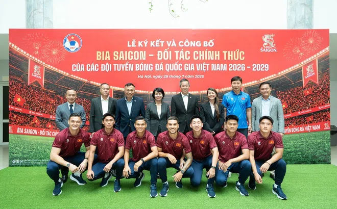 SABECO và VFF gia hạn hợp tác chiến lược, tiếp sức cho bóng đá Việt Nam giai đoạn 2026 - 2029