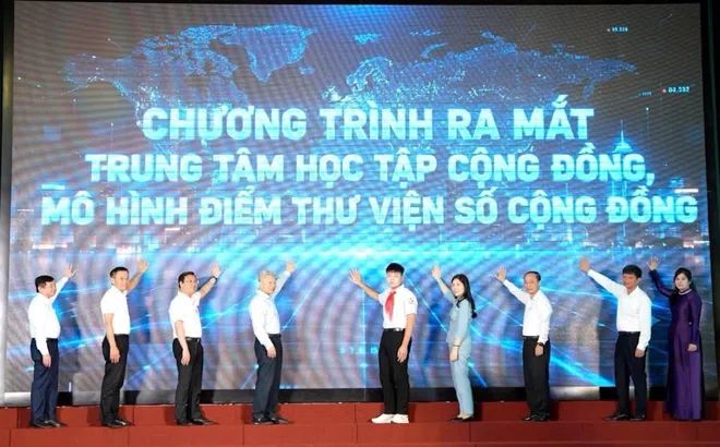 Hà Nội: Xã Hoài Đức ra mắt Trung tâm Học tập cộng đồng, đưa tri thức số đến với người dân