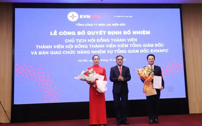 EVNNPC công bố Quyết định bổ nhiệm Chủ tịch HĐTV và Tổng Giám đốc