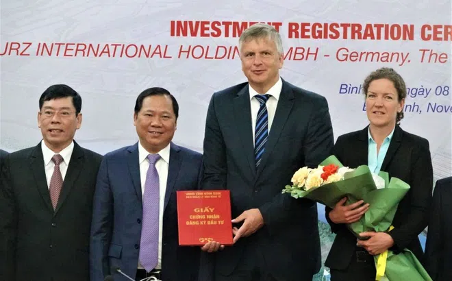 Tập đoàn Đức đầu tư dự án công nghệ cao trị giá 40 triệu USD tại Bình Đình
