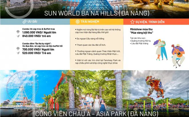 Vui chơi thả ga với chưa đến một triệu đồng ngày 2/9