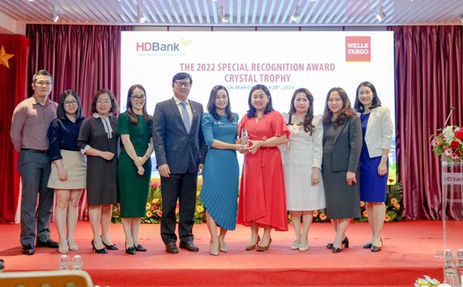 HDBank nhận giải thưởng chất lượng thanh toán quốc tế xuất sắc