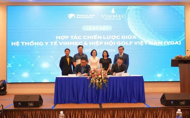 Bệnh viện Đa khoa Quốc tế Vinmec hợp tác chiến lược với Hiệp hội Golf Việt Nam