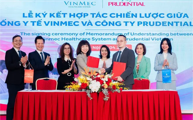  Prudential và Vinmec ký hợp tác chiến lược, mang lại giải pháp tốt nhất cho khách hàng