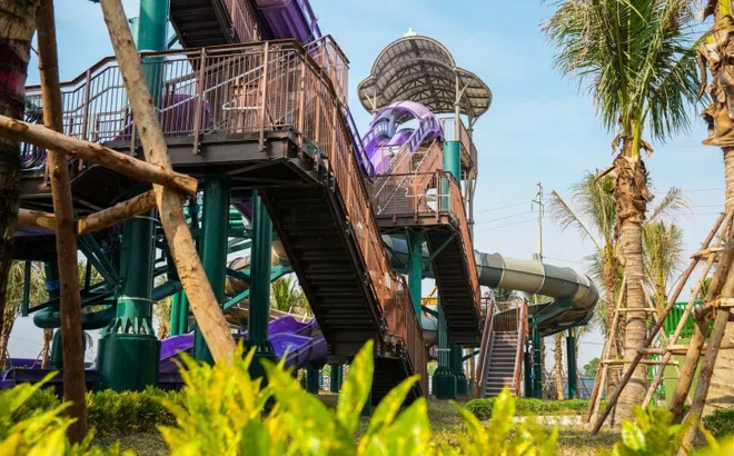 Sắc xanh tại công viên Sun World trong đô thị nghỉ dưỡng Sun Group Hà Nam