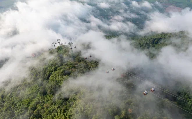 Có gì đặc biệt nhân dịp kỷ niệm 5 năm khai trương cáp treo núi Bà Đen?