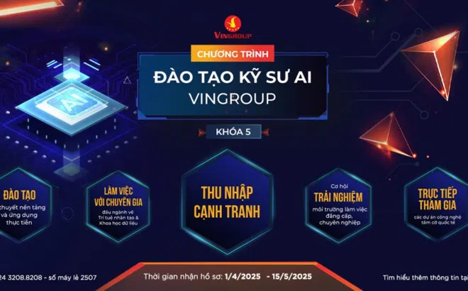 VinBigdata mở đăng ký khóa Kỹ sư AI miễn phí mùa 6