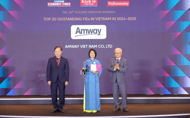 Amway Việt Nam là doanh nghiệp FDI xuất sắc về dinh dưỡng và chăm sóc sức khỏe chủ động