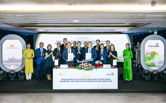Vietcombank sẽ thu xếp vốn cho dự án đầu tư 50 máy bay thân hẹp của Vietnam Airlines