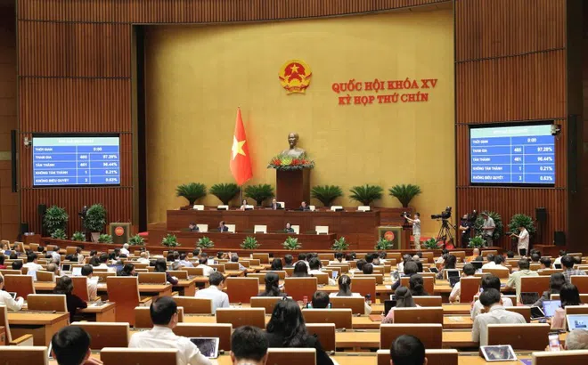 Quốc hội thông qua việc sắp xếp đơn vị hành chính cấp tỉnh: Cả nước có 34 tỉnh thành