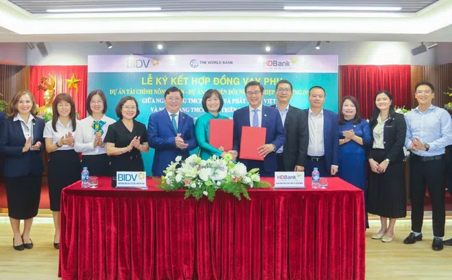 HDBank hợp tác BIDV triển khai nguồn vốn quốc tế thúc đẩy phát triển bền vững
