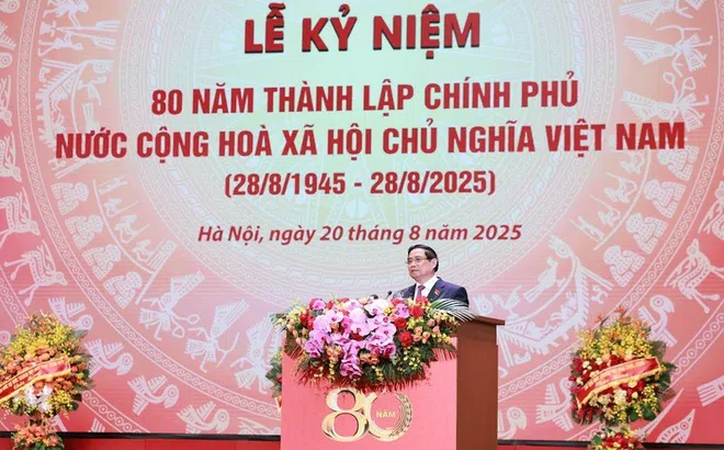 Toàn văn bài phát biểu của Thủ tướng Phạm Minh Chính nhân kỷ niệm 80 năm thành lập Chính phủ