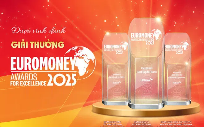 HDBank lập “hat-trick” giải thưởng Euromoney 2025, khẳng định vị thế quốc tế của ngân hàng Việt