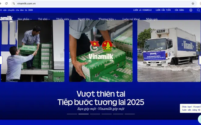 Vinamilk và hành trình sẻ chia với người dân hậu thiên tai