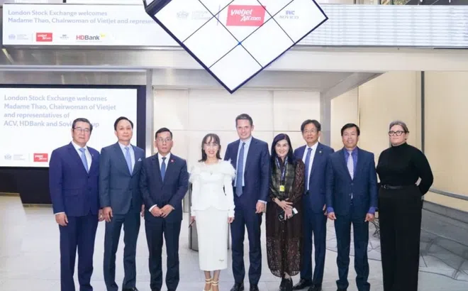 Lãnh đạo HDBank thăm Sàn giao dịch chứng khoán London dịp Tổng Bí thư thăm chính thức Vương quốc Anh