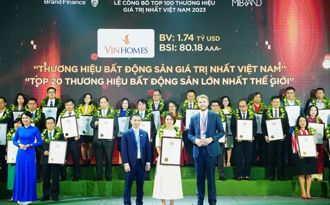 Vinhomes vào Top 20 thương hiệu bất động sản giá trị nhất Thế giới