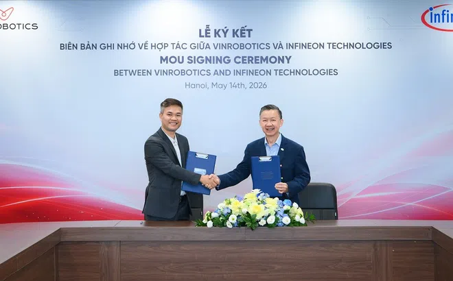 VinRobotics hợp tác cùng Infineon, phát triển công nghệ lõi cho người máy thế hệ mới