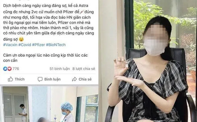 Hoa khôi khoe được tiêm vắc-xin Pfizer  "nhờ mối quan hệ"  bị phạt 12,5 triệu đồng
