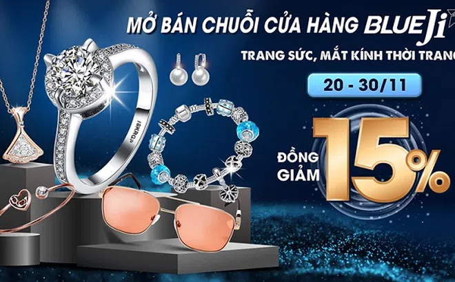 Thế Giới Di Động lấn sân lĩnh vực trang sức, khai trương chuỗi cửa hàng BlueJi