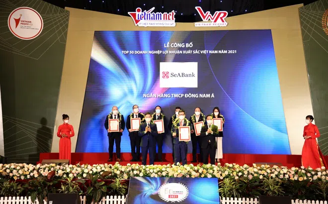SeABank lọt Top 50 doanh nghiệp có lợi nhuận xuất sắc Việt Nam 2021