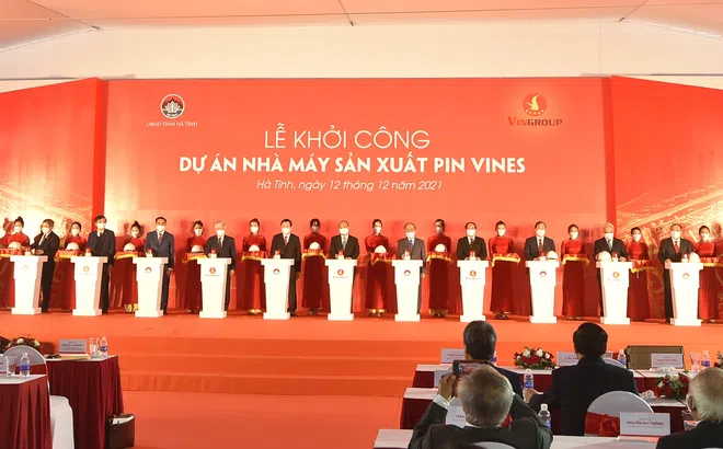 Vingroup xây nhà máy sản xuất pin 4.000 tỷ đồng tại Khu công nghiệp Vũng Áng