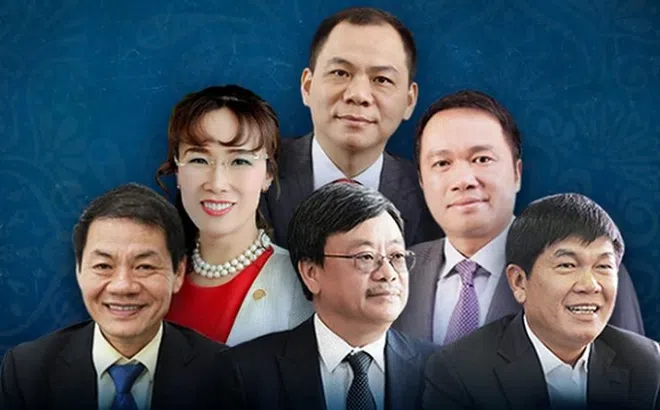 6 tỉ phú giàu nhất Việt Nam gia tăng khối tài sản khủng trong năm 2021