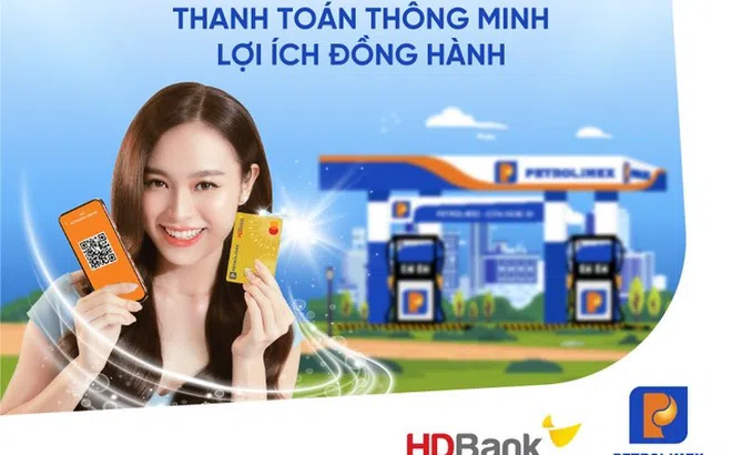 Hướng ứng 'Ngày không tiền mặt', HDBank và Petrolimex phát hành siêu thẻ