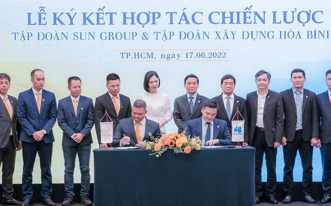 Sun Group ưu tiên lựa chọn Hòa Bình làm nhà thầu thi công xây dựng cho các dự án của mình