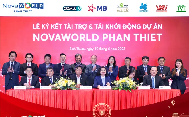 Novaland, Ngân hàng MB và các nhà thầu ký kết hợp tác tài trợ và tái khởi động NovaWorld Phan Thiet