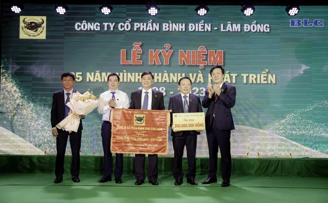 Bình Điền Lâm Đồng đạt sản lượng tiêu thụ bình quân trên 75.000 tấn sản phẩm/năm