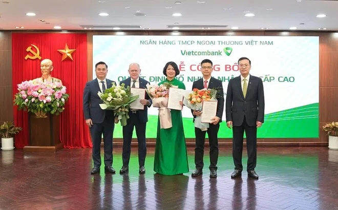 Vietcombank bổ nhiệm loạt nhân sự cấp cao