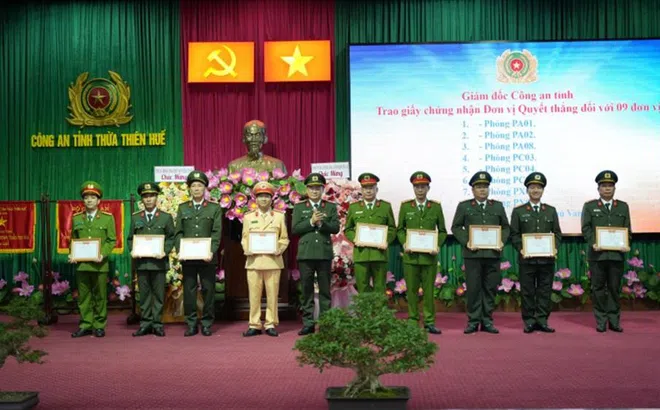 Công an tỉnh Thừa Thiên Huế tập trung triển khai 8 nhiệm vụ công tác trọng tâm năm 2024