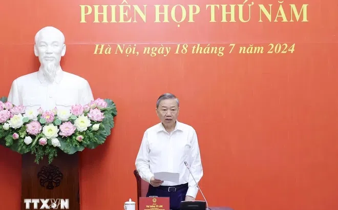 Chủ tịch nước Tô Lâm chủ trì Phiên họp thứ 5 Hội đồng Quốc phòng và An ninh