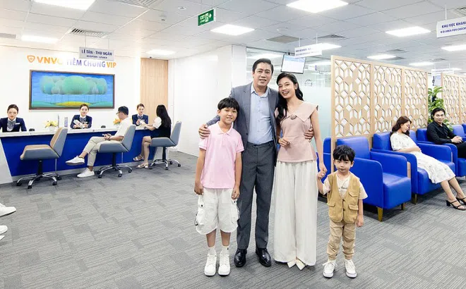 Bên trong khu tiêm chủng VIP rộng đến 1.000 m2 tại VNVC