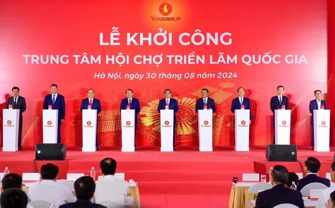 Vingroup khởi công dự án trung tâm triển lãm 90 ha