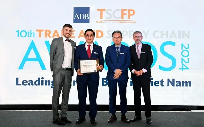 ADB vinh danh HDBank ‘Ngân hàng đối tác hàng đầu tại Việt Nam’