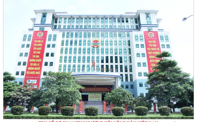 Bộ máy mới của cơ quan Trung ương Hội Nông dân Việt Nam sau sắp xếp, tinh gọn