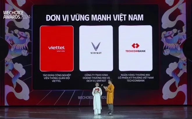 Techcombank được vinh danh ‘Đơn vị vững mạnh’ tại Wechoice Awards 2024