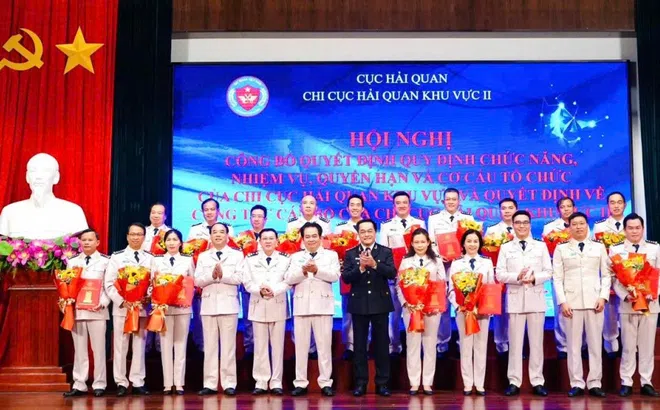 Công bố quyết định về nhân sự Chi cục Hải quan Khu vực II quản lý nhà nước về hải quan tại TPHCM
