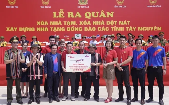 Vietjet và Vikki Digital Bank chung tay hỗ trợ 500 căn nhà mới