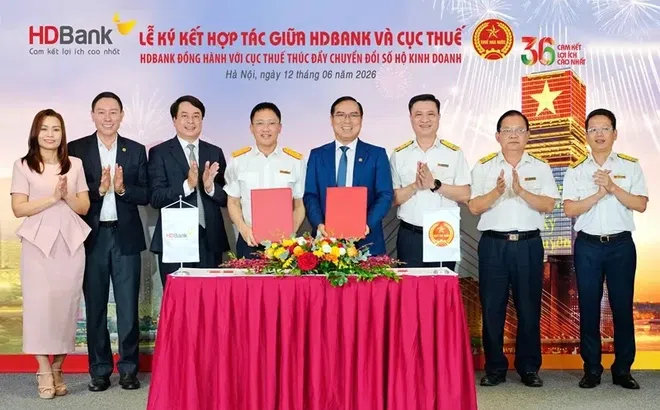 HDBank và Cục Thuế hợp tác hỗ trợ hộ kinh doanh chuyển đổi số
