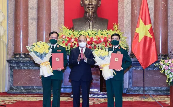 Bộ trưởng Quốc phòng Phan Văn Giang được thăng quân hàm Đại tướng