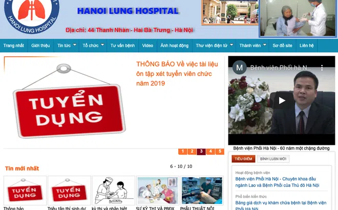 Toàn bộ Bệnh viện Phổi Hà Nội bị phong toả vì nhiều ca F0